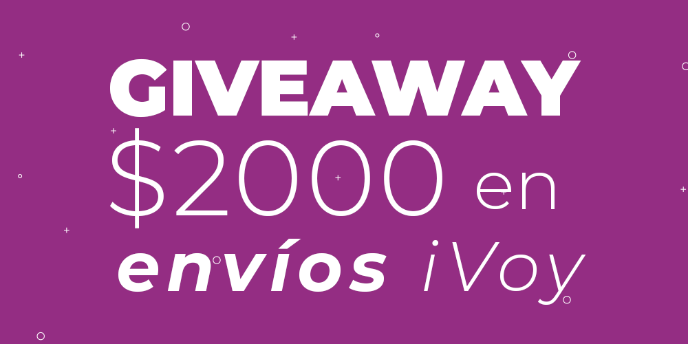 Giveaway envíos ivoy